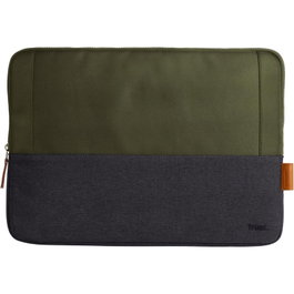 Trust Funda Universal Lisboa 25247 Soft Sleeve Negro/Verde para Tablets y Portátiles hasta 16"